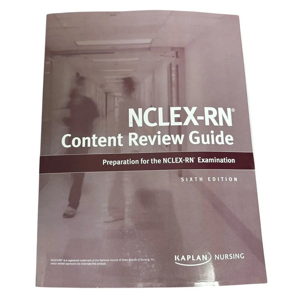 KAPLAN Nursing NCLEX-RN Content Review Guide 6th Edition 2018